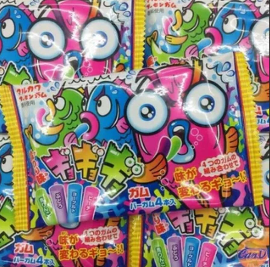 Жевательная резинка меняющая вкус Crazy Fish, 3 упаковки в наборе, Marukawa япония - фотография № 3