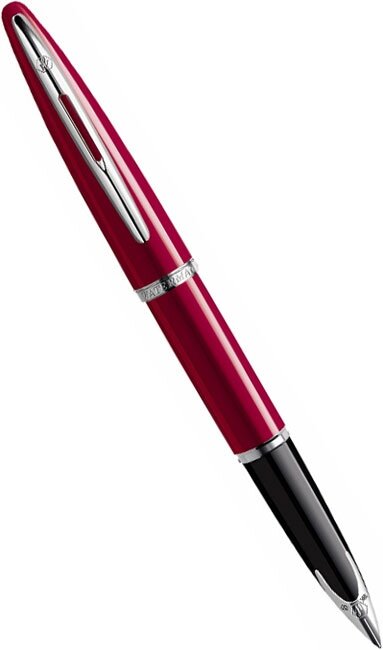 Waterman S0839580 Перьевая ручка waterman carene, glossy red st (перо f)