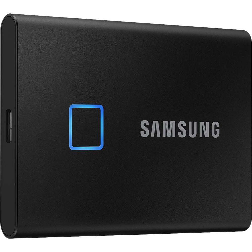 Внешний SSD-накопитель 1Tb Samsung T7 Touch MU-PC1T0K/WW (SSD) USB 3.2 Type C Черный