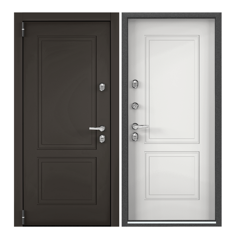 Дверь входная Torex для дома Snegir PRO тепло-шумоизоляция терморазрыв антикоррозийная защита замки 4-го и 3-го класса Бруно_S60-NC2/Белый_S60-NC2