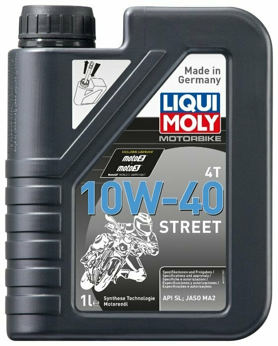 LIQUI MOLY Motorbike 4T 10W-40 Street, 1 л (7609)