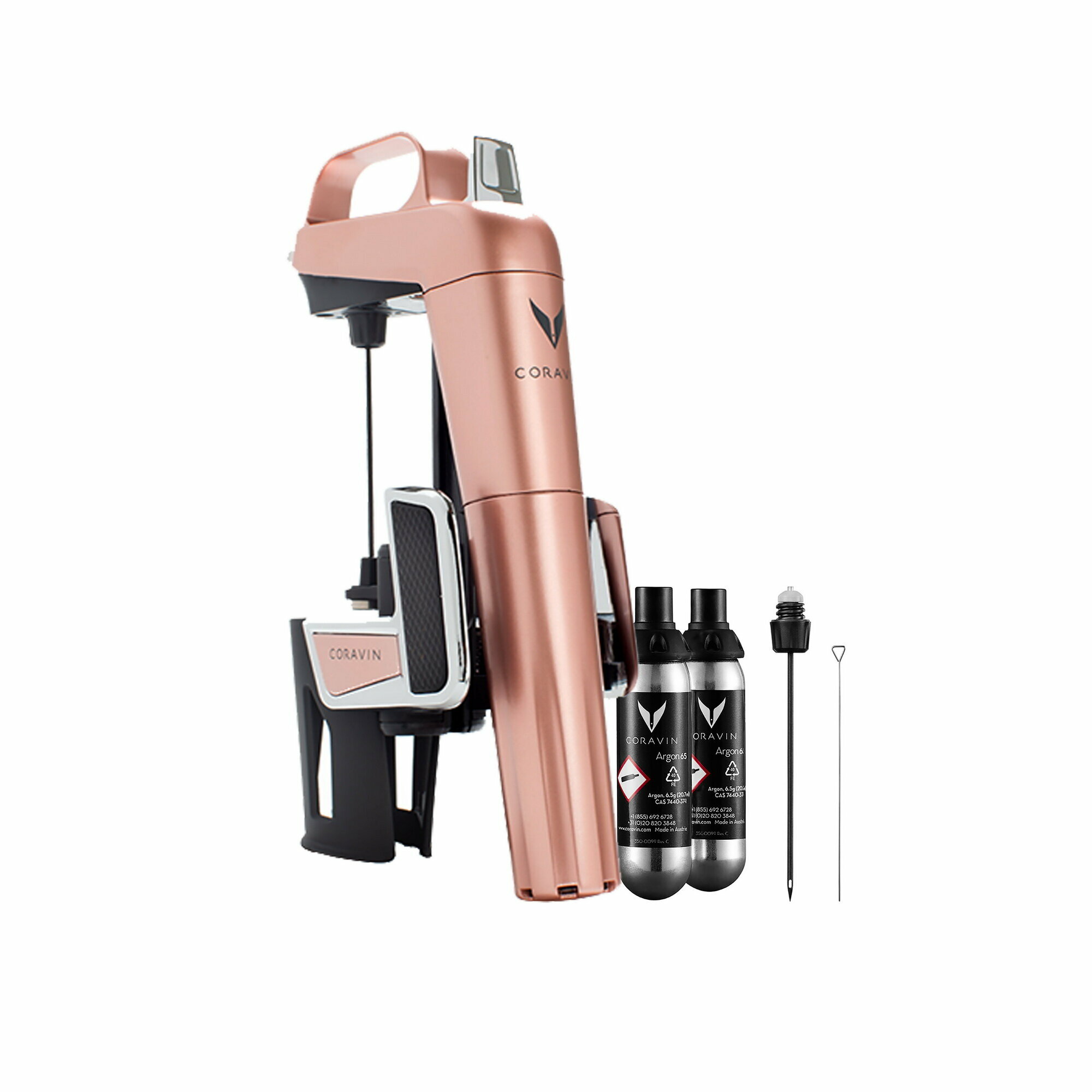 Система розлива вина Coravin Model Two Elite Rose Gold