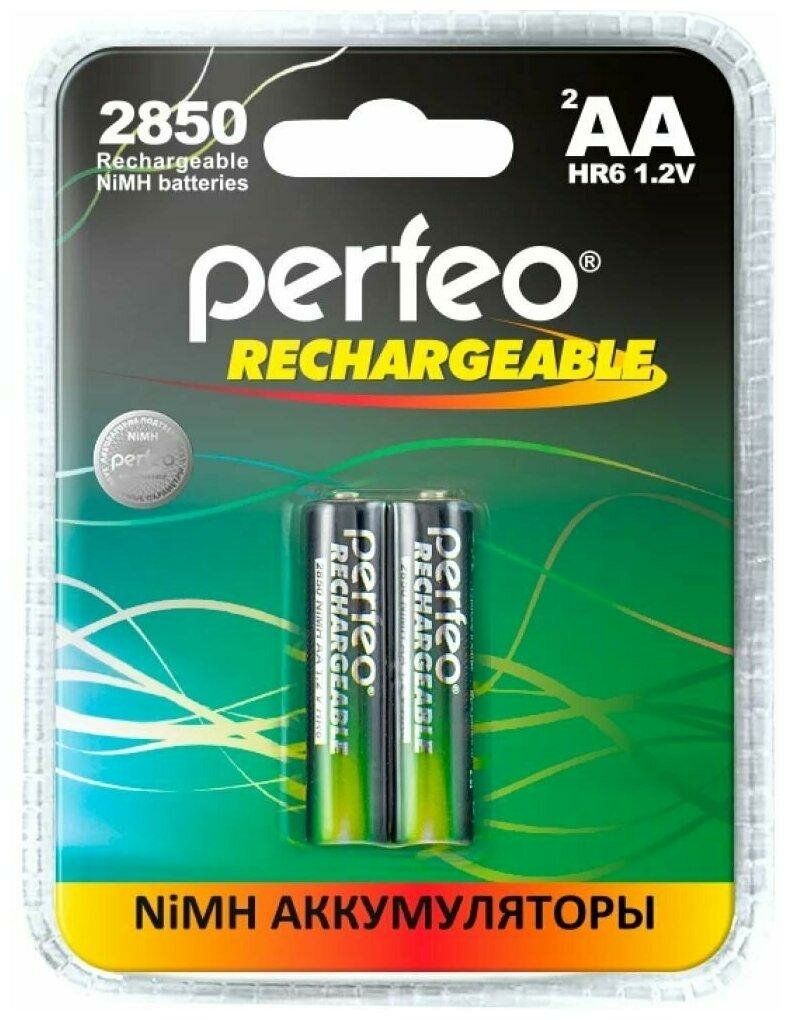 Аккумулятор Perfeo AA 2850mAh Ni-Mh BL2 PF AA2850/2BL PL, 2шт.