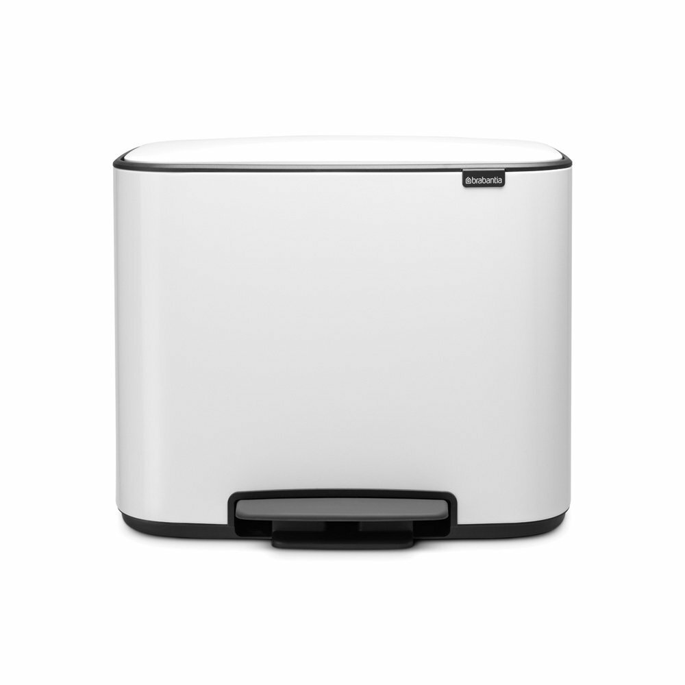 Мусорное ведро Brabantia Bo Pedal Bin 11 + 11 + 11 л - фото №1