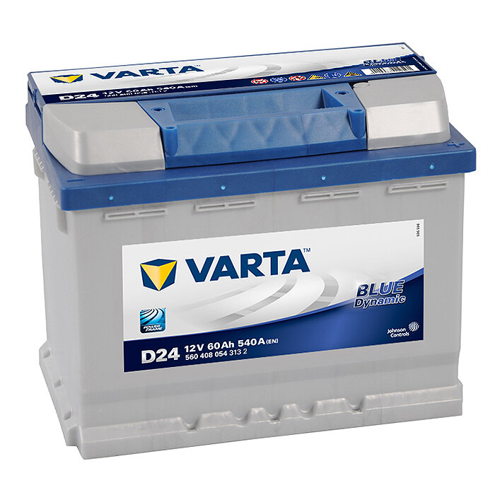 Аккумулятор 60 а/ч, европейская полярность VARTA 560 408 054 BLUE dynamic (D24) VAR560408-BD