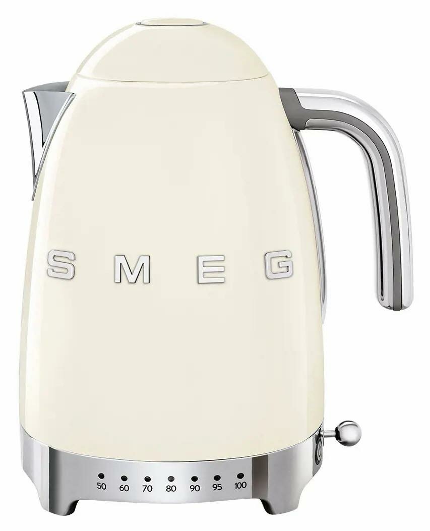 Электрочайник Smeg KLF04CREU, кремовый