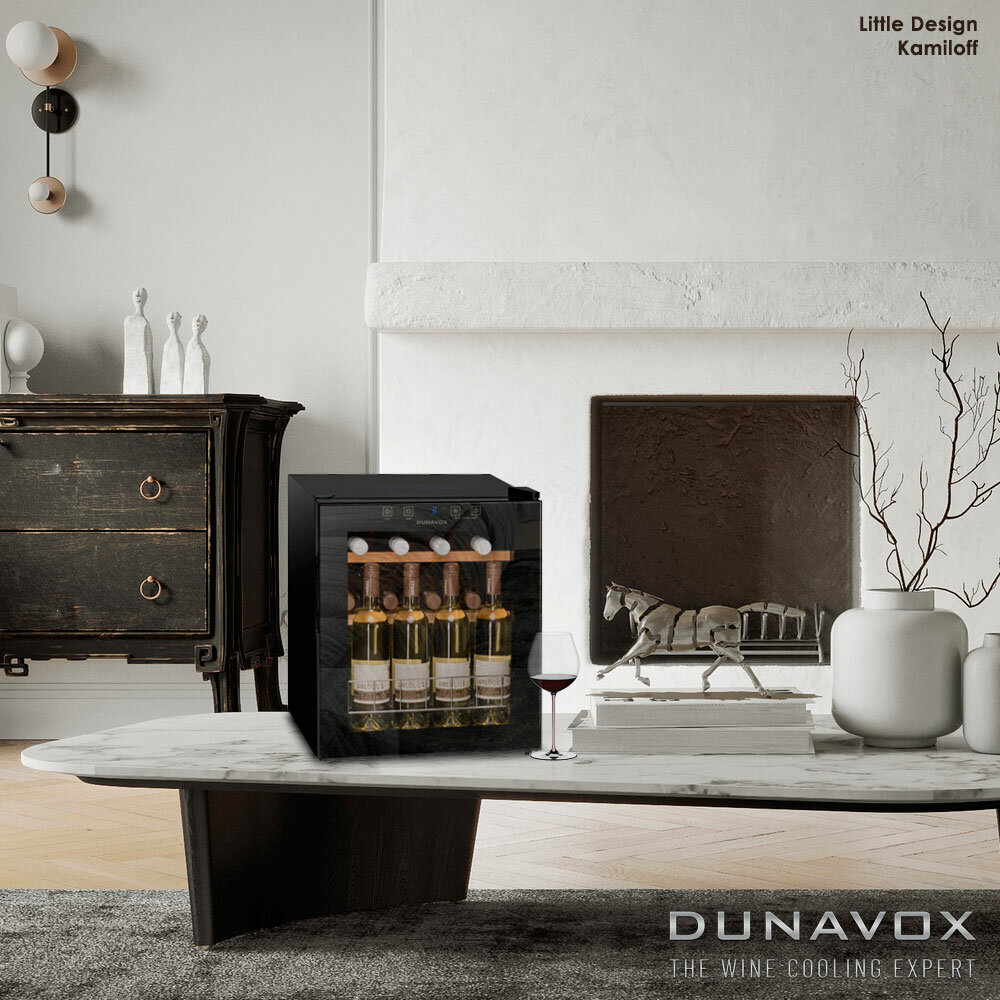 Винный шкаф Dunavox DXFH-16.46 - фотография № 4