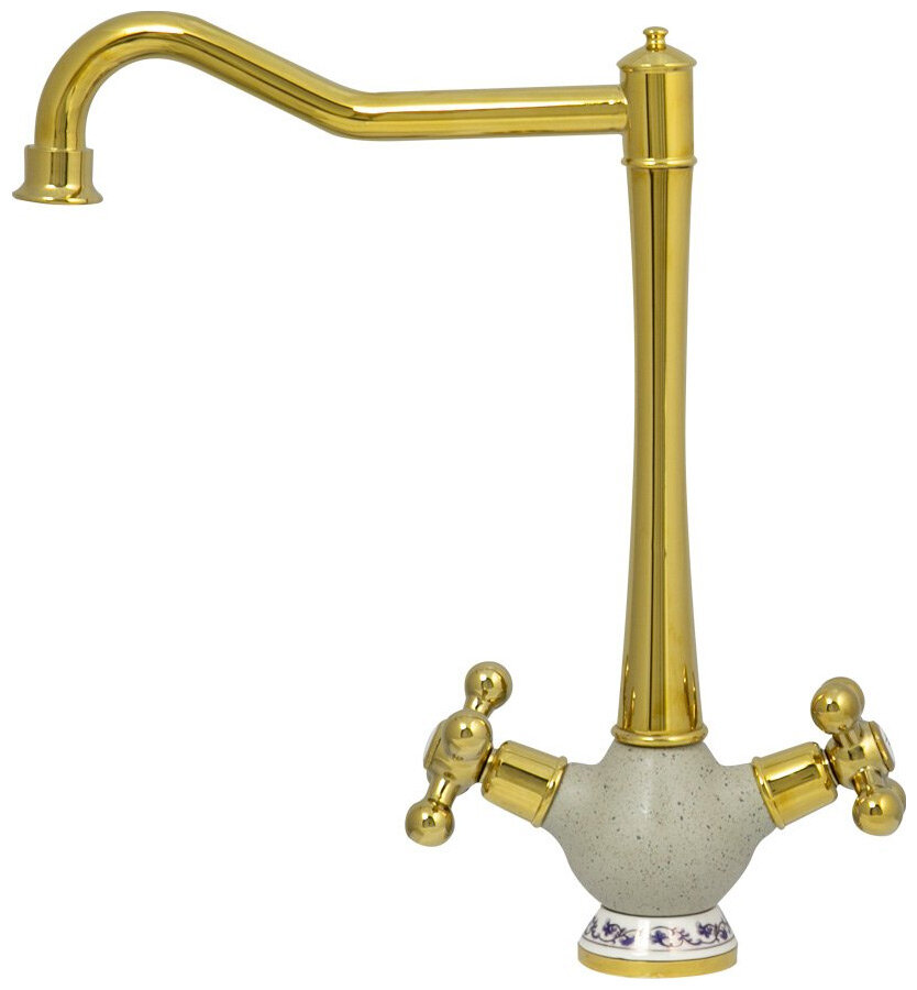 Кухонный смеситель Zigmund & Shtain 2100 речн.песок