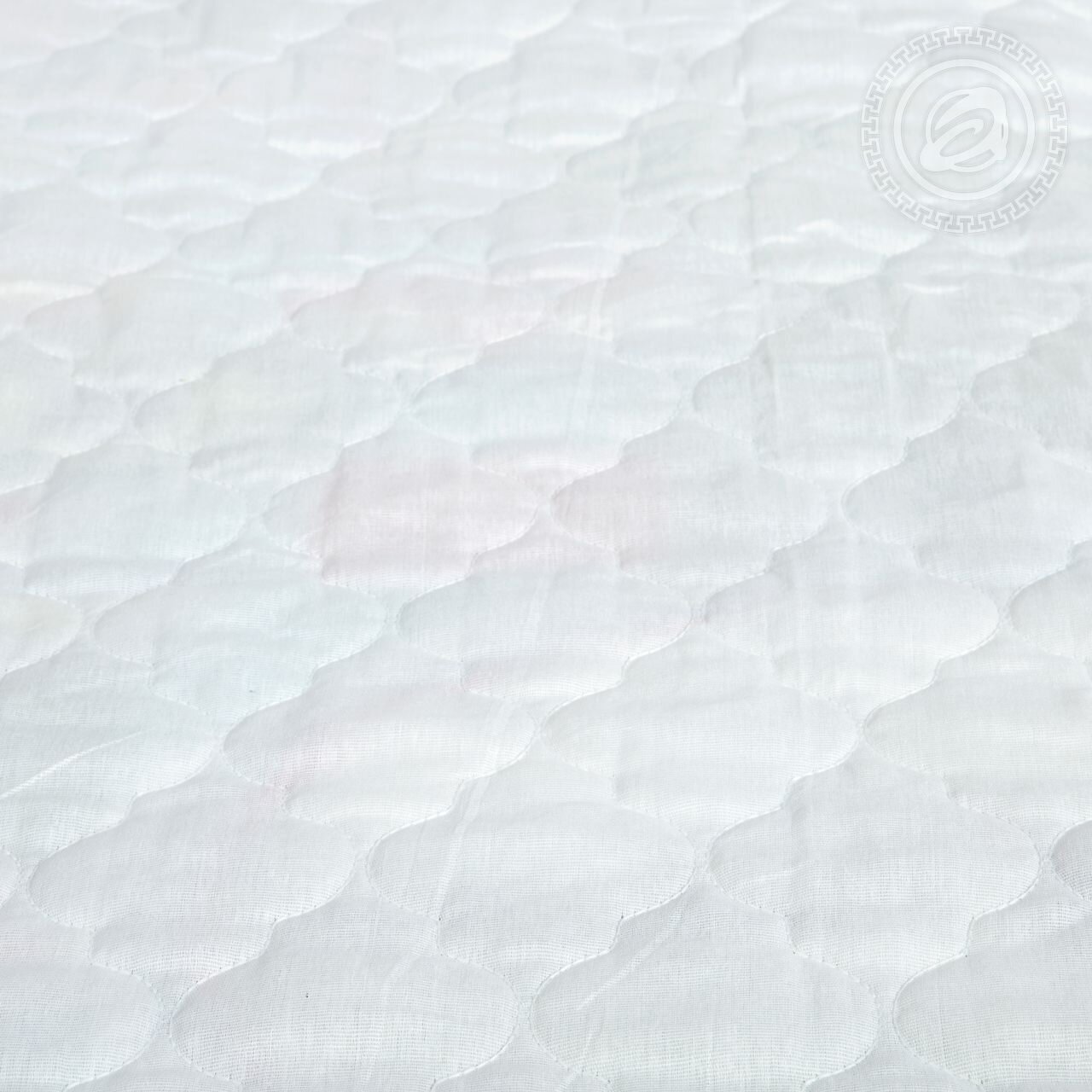 Одеяло-покрывало «Лоскутная мозаика розовый» бязь (Покрывало 220*215см) - фотография № 4