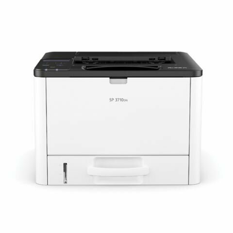 Принтер Ricoh SP 3710DN 408273/A4 черно-белый/печать Лазерный 1200x1200dpi 32стр.мин/ Сетевой интерфейс (RJ-45)