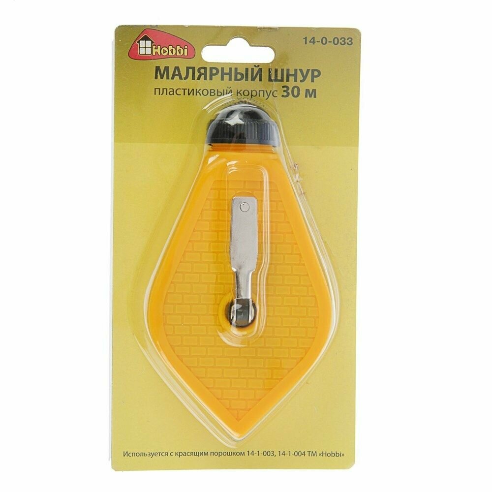 фото Шнур малярный, 30 м (пластиковый корпус), РемоКолор