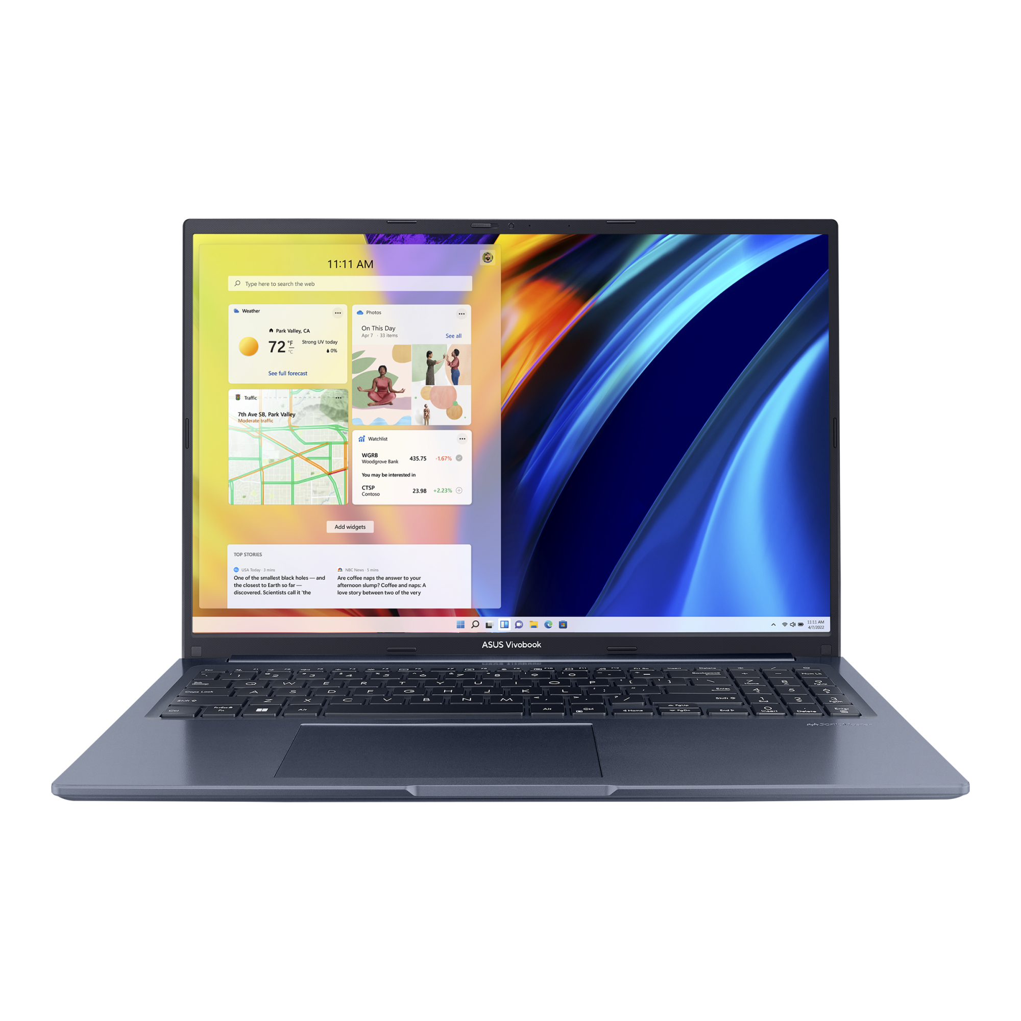 Ноутбук ASUS VivoBook 16X M1603QA-MB224, 16" (1920x1200) IPS/AMD Ryzen 5 5600H/16ГБ DDR4/512ГБ SSD/Radeon Graphics/Без ОС, синий (90NB0Y81-M00DD0)