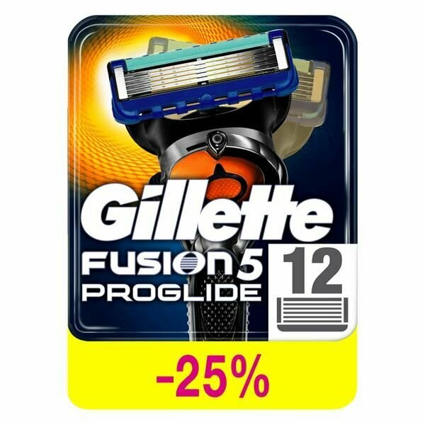  Gillette ()     Fusion ProGlide, 12 .