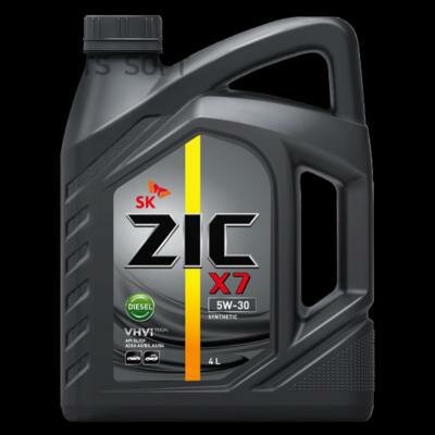ZIC 162610 Масло моторное ZIC X7 Diesel 5W30 синтетическое 4 л
