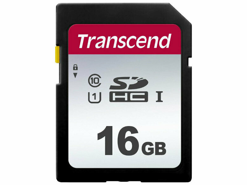 Карта памяти 16Gb - Transcend SDC300S SDHC Class10 UHS-I TS16GSDC300S