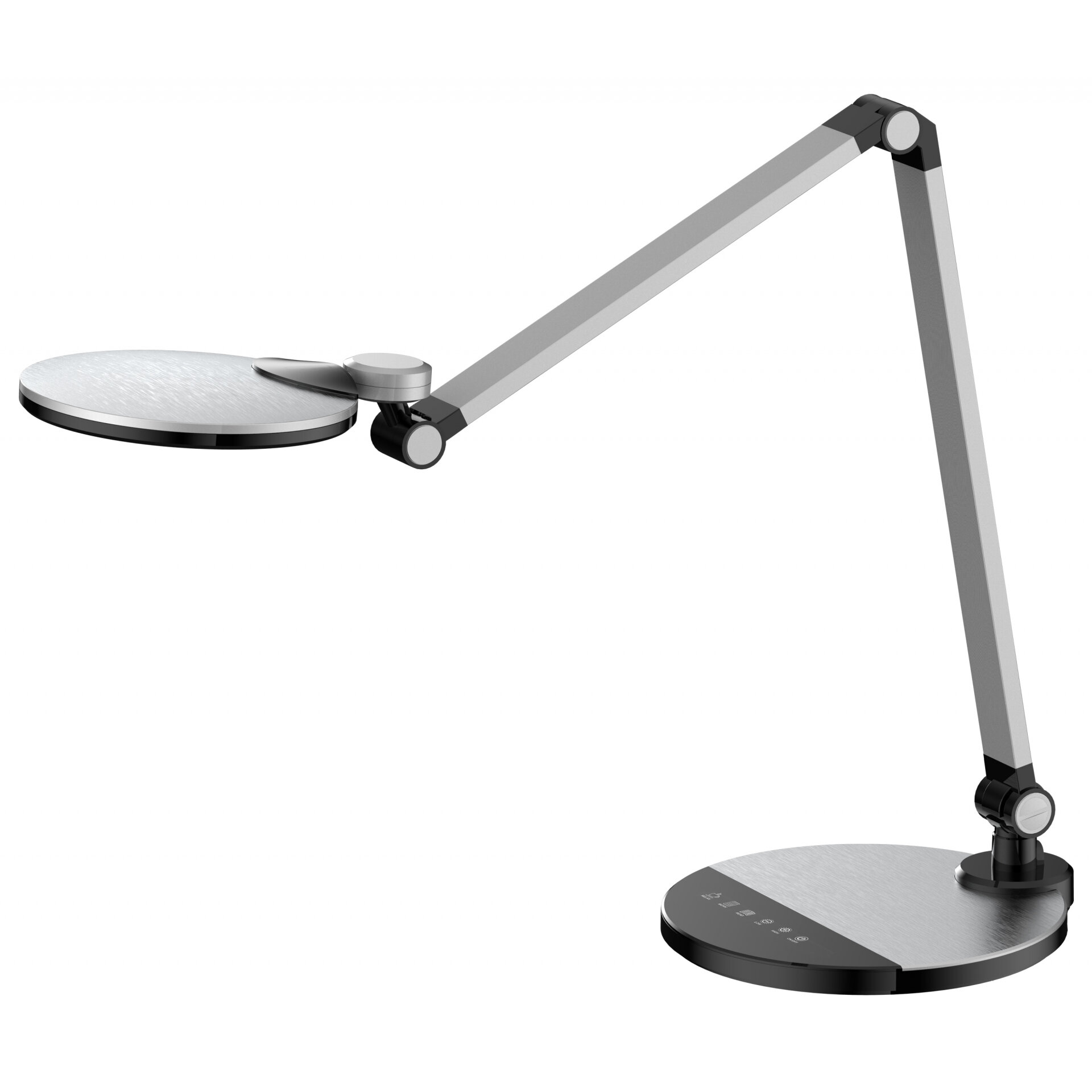 Camelion KD-865 C03 серебро LED(Свет-к наст.10 Вт,230В,600 лм,сенс.рег.ярк и цвет.темп) CAMELION KD-865 C03 (1 шт.)