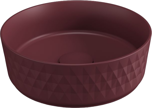 фото Allen Brau Раковина Allen Brau Fantasy Romb 36, бордо