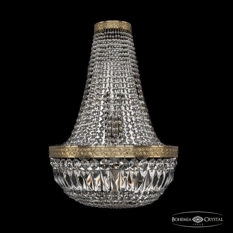 Бра Bohemia Ivele Crystal 19041B/H2/35IV Pa - фото №1