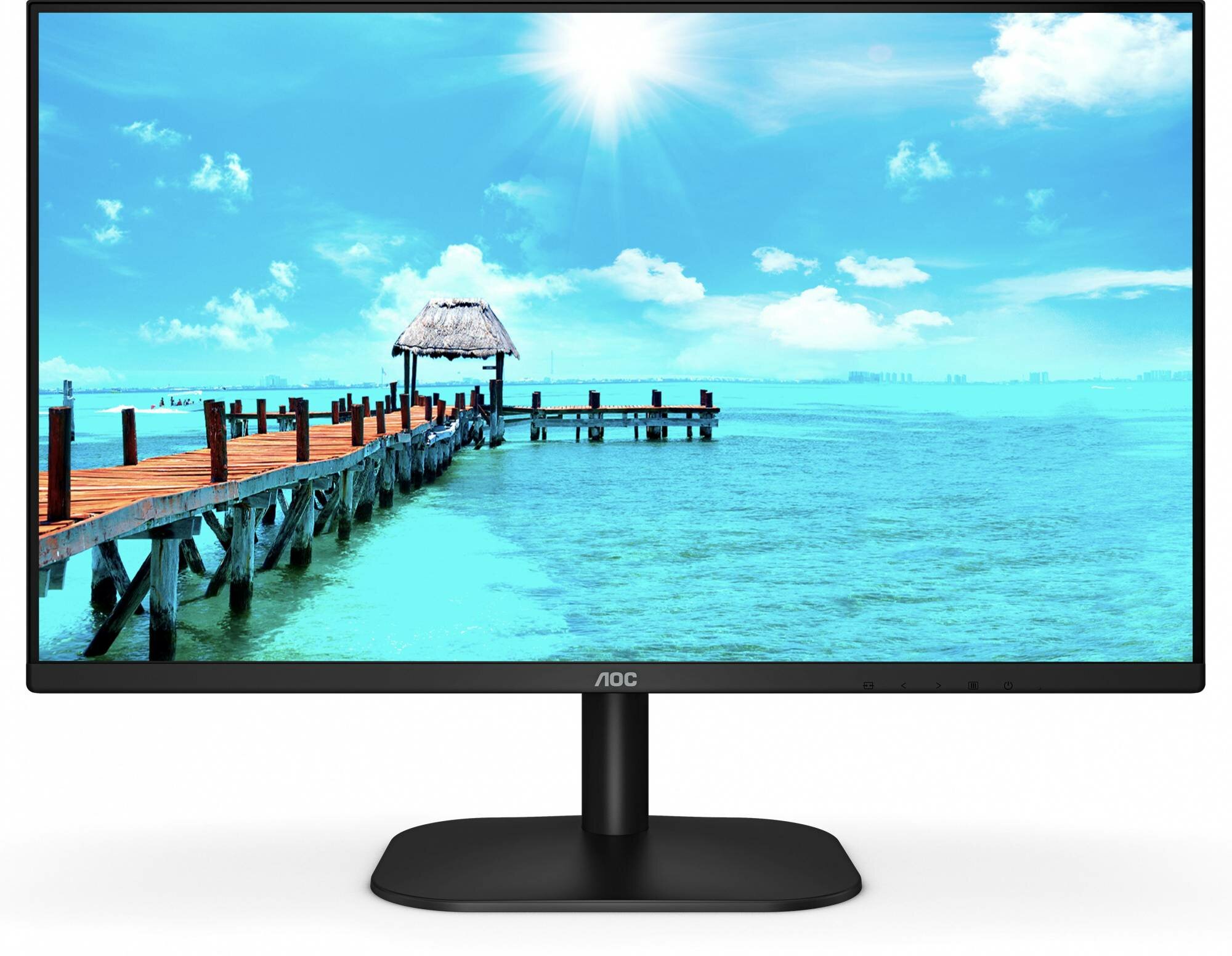 Монитор 27" AOC Value Line 27B2AM/01, 1920х1080, 75 Гц, VA, черный