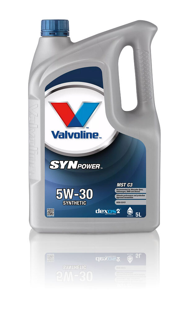 Синтетическое моторное масло VALVOLINE SynPower MST C3 5W-30, 5 л