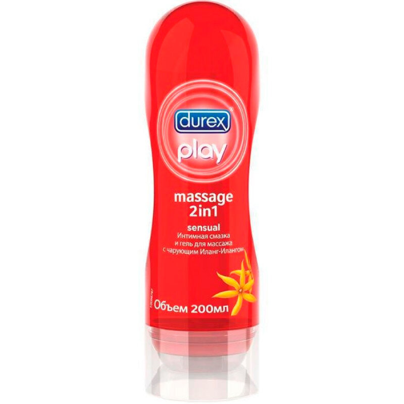 Durex [Дюрекс] Гель-смазка Play Massage 2в1 Иланг-иланг 200мл