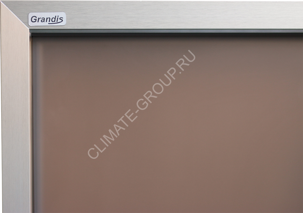 Дверь стеклянная Grandis GS 7×19 Anodize Branch Bronze - фотография № 4