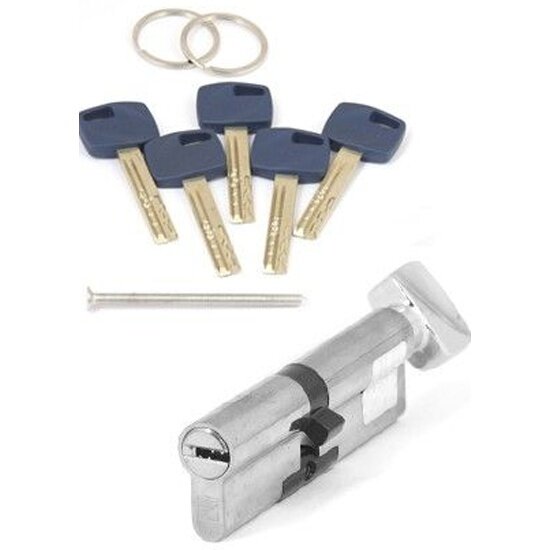 Цилиндр (Личинка замка) Apecs Premier XR-100(45/55C)-C15-NI никель ключ-вертушка(С)