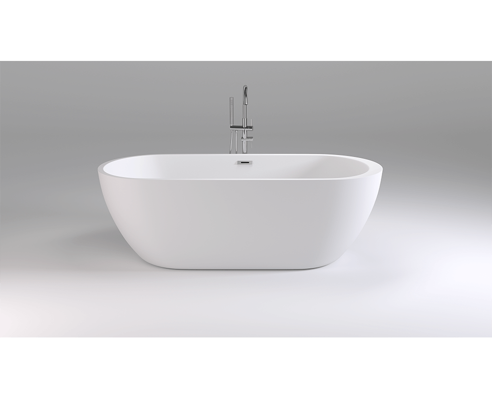 Black&White Акриловая ванна Swan SB105, 170 х 80 см, белая