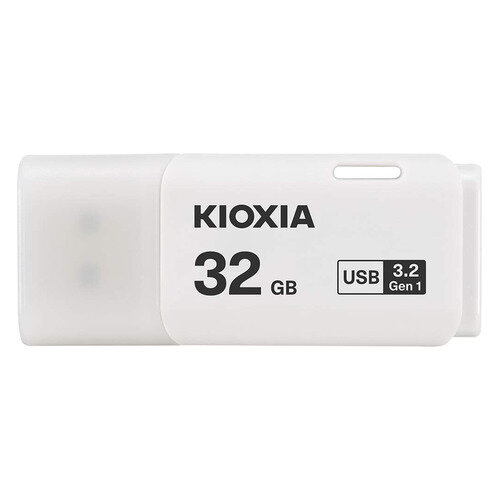 Флешка USB Toshiba Kioxia TransMemory U301 32ГБ, USB3.1, белый [lu301w032gg4]