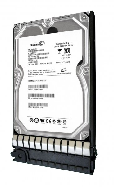 Жесткий диск HP GB0750EAFJK 750Gb SATAII 3,5" HDD