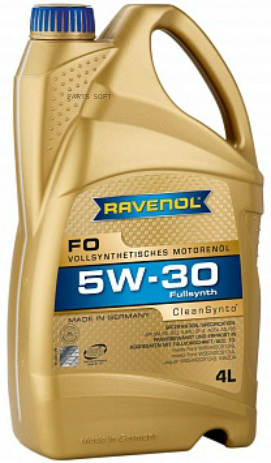 моторное масло ravenol fo sae 5w-30 ( 4л) new