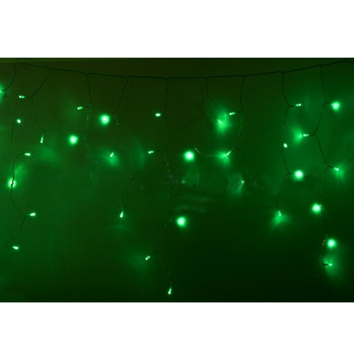 Гирлянда Neon-Night Айсикл 4.8x0.6m 176 LED Green 255-144