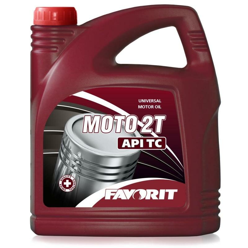 Favorit Moto 2T API TC, 4 л Минеральное моторное масло