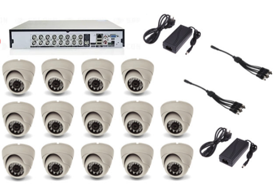 Видеонаблюдение на 14 камер (KIT14AHD300W5MP)