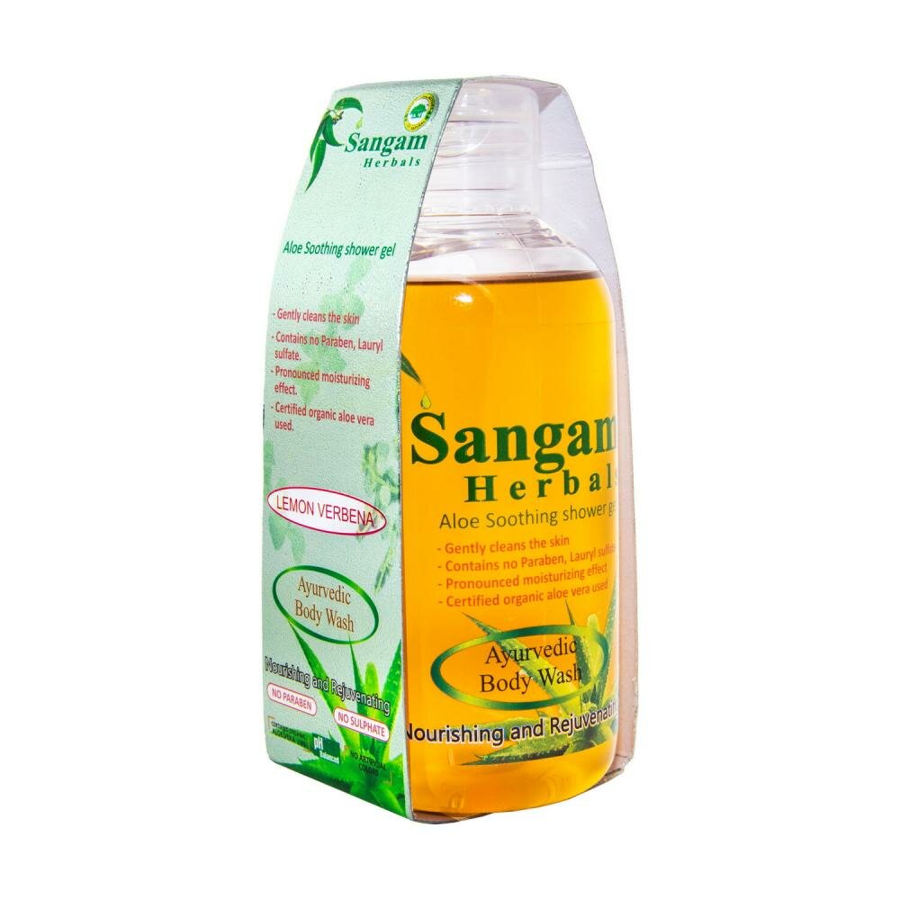 фото Гель для душа аюрв. с А.В. "Лимон и Вербена", 200 мл