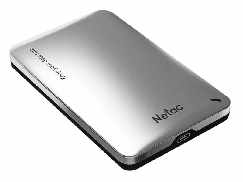 Netac Внешний корпус Netac WH12 для HDD/SSD 2.5 SATA - USB3.0 Silver NT07WH12-30AC