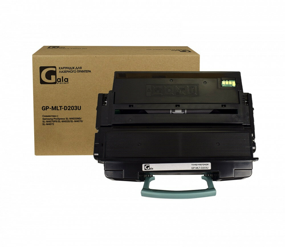 Тонер-картридж GP-MLT-D204E для принтеров Samsung SL-M3325/SL-M3375/SL-M3825/SL-M3875/SL-M4025/SL-M4075 Black 10000 копий GalaPrint
