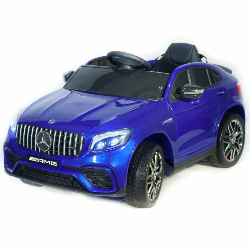 Лицензия Toyland Джип Mercedes Benz GLC 63S Coupe Синий краска