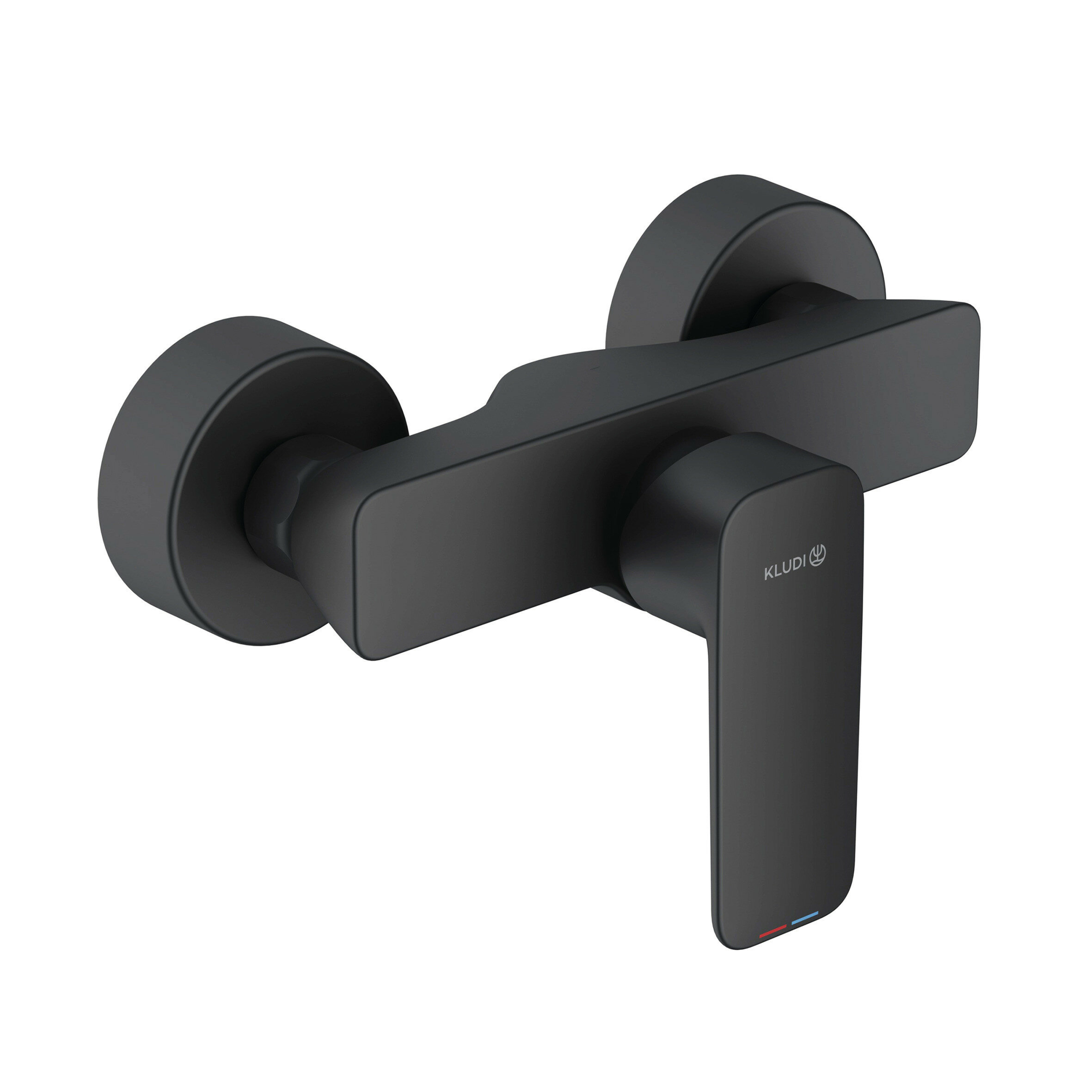 Смеситель для душа Kludi Pure&Style, чёрный матовый 408413975