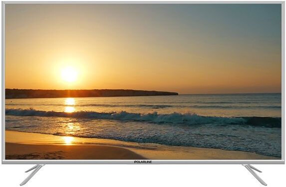 Телевизор 65" PolarLine 65PU51TC-SM серебристый (Ultra HD 4K, 50Hz), Smart TV