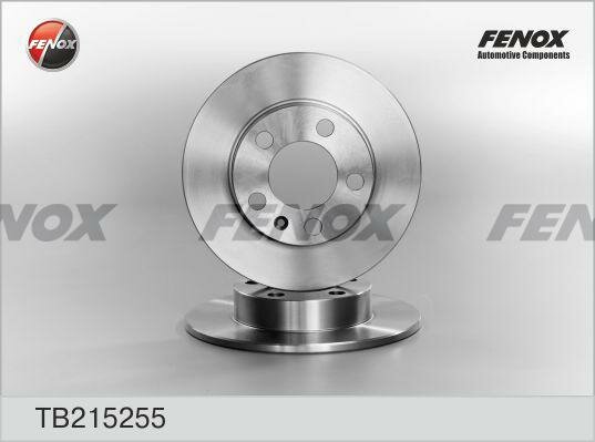 Fenox диск тормозной audi a1 10- a2 00- a3 96-03 seat cordoba 02- ibiza 02- leon 99-05 toledo 99-04 skoda fabia 99- octavia 96-04 roomster 06- vw bora 98- fox 05- golf 97-03 polo tb215255