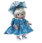 Кукла Precious Moments I'm So Sorry Blonde (Драгоценные Моменты Я так сожалею блондинка) 32 см, The Doll Maker - изображение