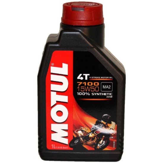 Полусинтетическое моторное масло Motul 7100 4T 15W50