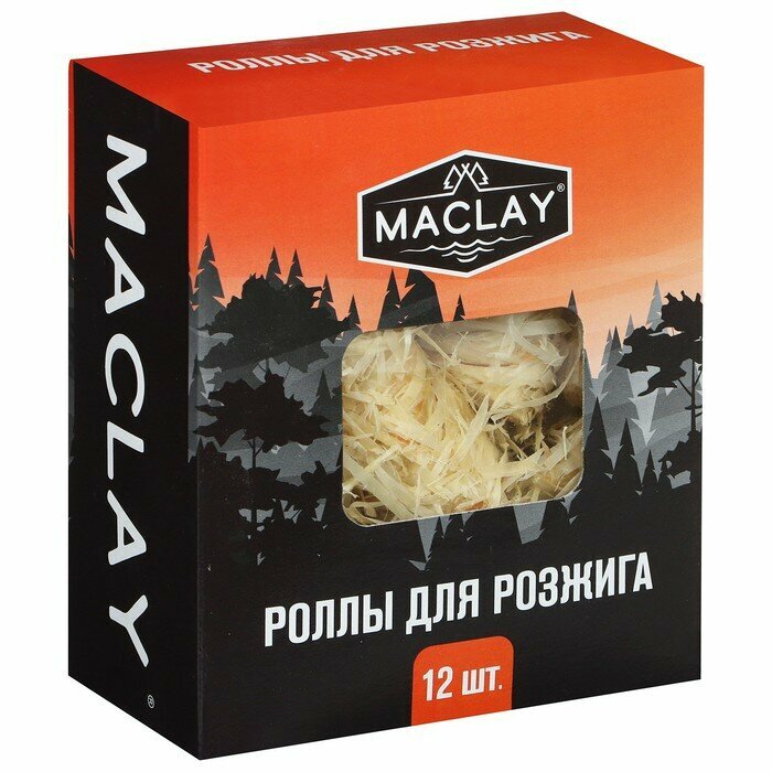 Роллы для розжига Maclay, 12 шт. - фотография № 5