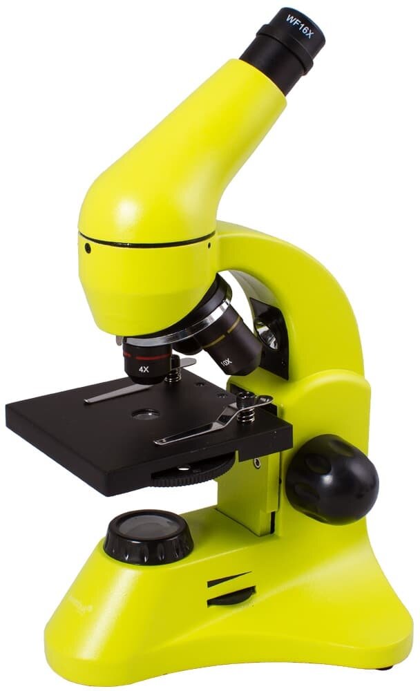 Микроскоп Levenhuk Rainbow 50L PLUS Lime Лайм