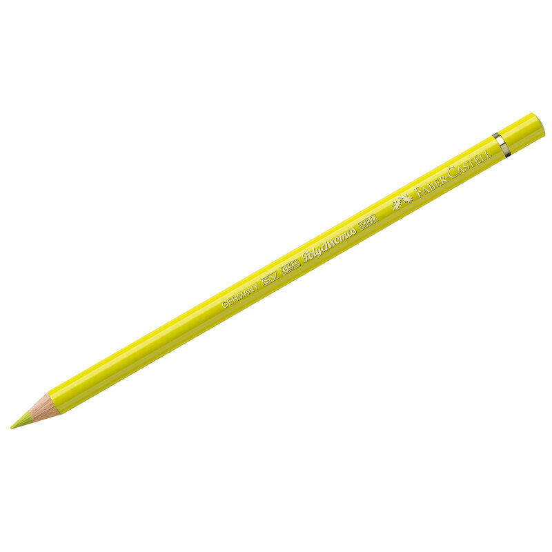 Карандаш художественный Faber-Castell "Polychromos", цвет 205 кадмиево-лимонный желтый, 6 шт