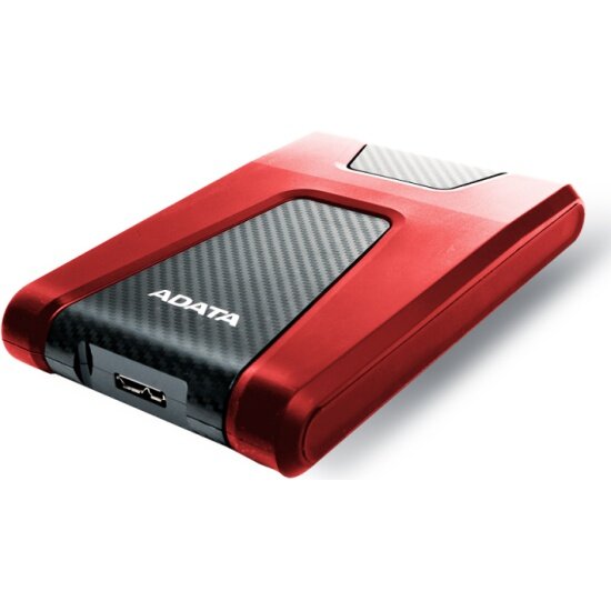 Внешний жесткий диск ADATA DashDrive Durable HD650 2.5" 2.0Tb USB 3.1 Red (AHD650-2TU31-CRD)