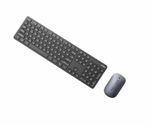 Комплект UGREEN MK004 15225_ беспроводная клавиатура и беспроводная мышка, черный