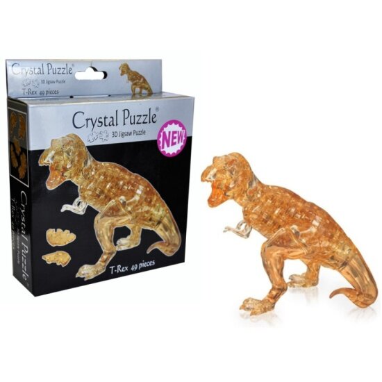 Пазл 3D CRYSTAL PUZZLE Динозавр T-Rex