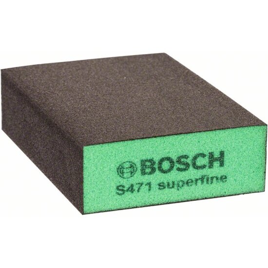 Губка для шлифования BOSCH 69x97x26мм Super fine B.f. Flat and